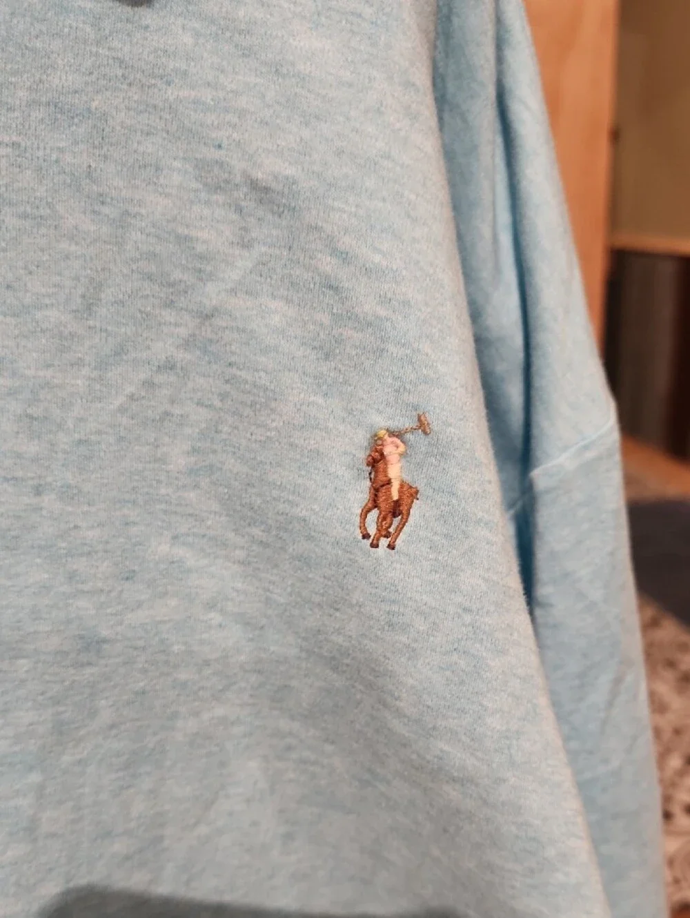 Polo by Ralph Lauren Light Blue Polo Shirt with Pony Logo